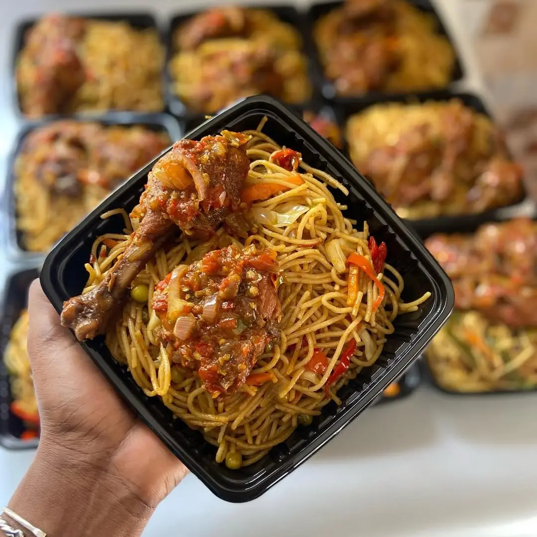 Spaghetti and chicken for Thursday Standard Plan