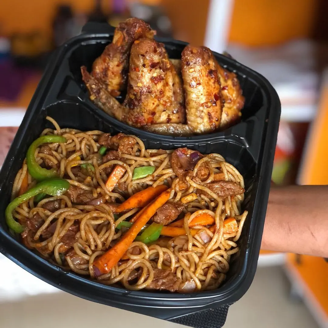 Spaghetti, chicken and vegetables for Thursday Premium Plan